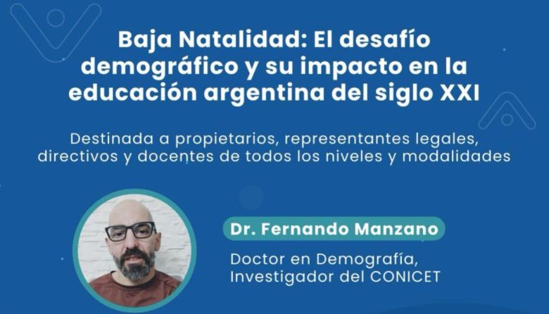 ¿Quién irá al aula del futuro? Una capacitación analizará cómo la baja natalidad impactará en la educación argentina