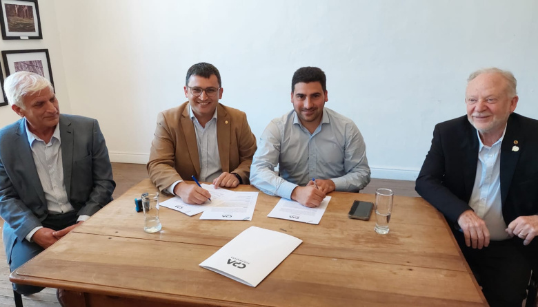 El Consejo Profesional de Agrimensura de la Provincia de Buenos Aires (CPA) firmó un convenio de colaboración con el municipio