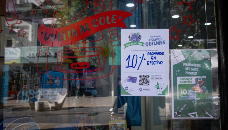 Los usuarios de la tarjeta Somos Quilmes ya pueden obtener los descuentos y beneficios en la compra de útiles escolares.