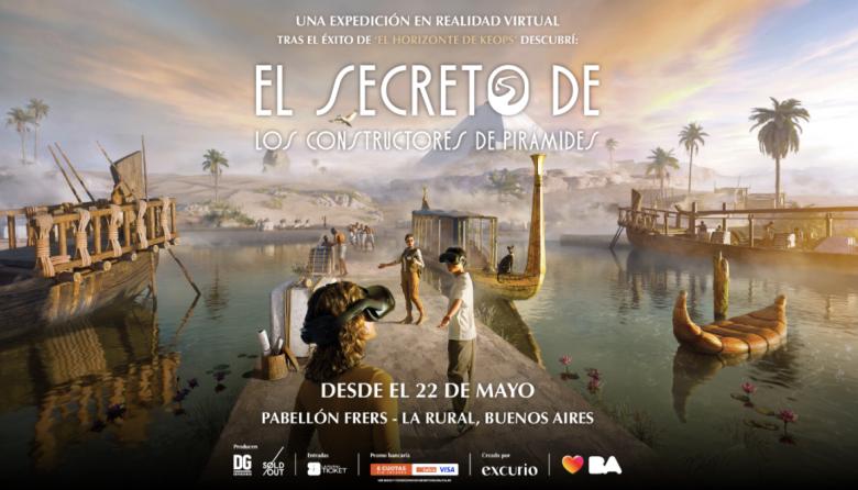 El secreto de los constructores de las pirámides a partir del 22 de mayo en La Rural