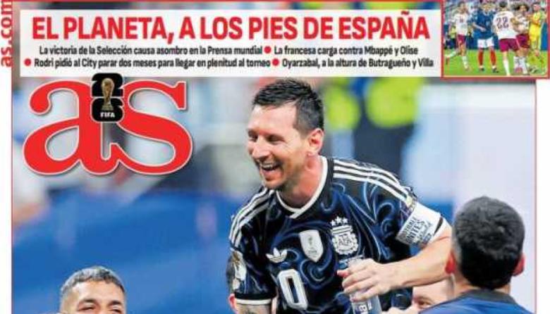 "Finalissima": así palpita la prensa de España la final con Argentina