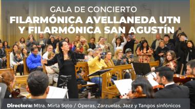 Gala de Concierto de la Filarmónica Avellaneda UTN en la Parroquia San Agustín