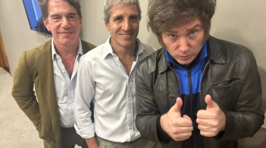 Javier Milei partió rumbo a Estados Unidos con Luis Caputo, el posible ministro de Economía, en la comitiva