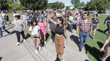 Mayra: “Vamos a seguir trabajando para que nuestros vecinos tengan cada vez más lugares al aire libre para disfrutar en Quilmes”