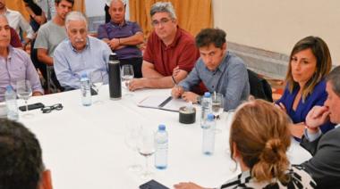 Kicillof junto el sector pesquero: “El proyecto del Gobierno Nacional pone en riesgo el trabajo y la producción"