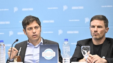 Kicillof relanzó el programa Producción Bonaerense