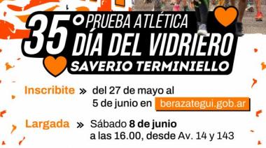 35° Prueba Atlética 10K Día del Vidriero: las inscripciones comienzan el 27 de mayo