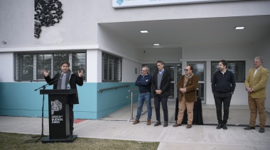 Kicillof inauguró el nuevo edificio del Centro de Atención Primaria de la Salud de barrio Falucho