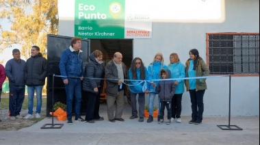 Nuevo Ecopunto en el Barrio Néstor Kirchner de El Pato