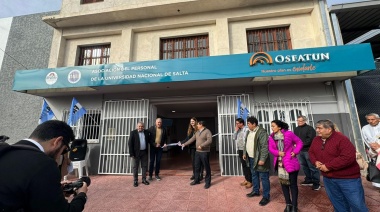 La FATUN inauguró una nueva delegación  de su obra social OSFATUN en la ciudad de Salta