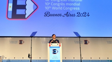 Kicillof participó de la apertura del 10° Congreso Mundial de Educación