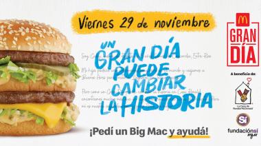 Un Gran Día para cambiar historias junto a McDonald’s