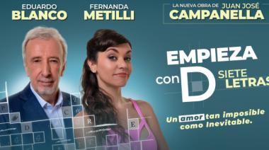 Luego de 10 años de éxito con PARQUE LEZAMA, Juan José Campanella  estrena una nueva obra de teatro