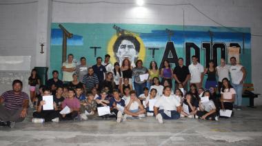 Ana Ruggiero encabezó la jornada de integración para las y los ingresantes a la Escuela Secundaria Técnica de la UNDAV
