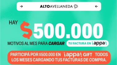 Alto Avellaneda lanza un sorteo para ganar $500.000 en ¡appa! Gift