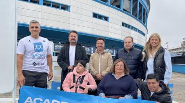 Campaña "Alias Que Donan": CILSA y Racing Club entregaron la 1° silla de ruedas postural