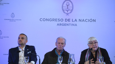 Andrés Rodríguez reivindicó el valor de los Héroes de Malvinas en la presentación de la octava edición del libro “Malvinas” en el Senado