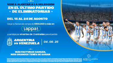 Alto Avellaneda sortea entradas para ver a la Selección Argentina en las Eliminatorias