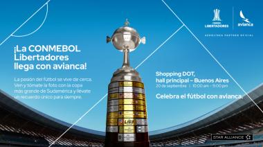 Buenos Aires recibe al símbolo máximo del fútbol continental: la Copa CONMEBOL Libertadores se exhibe en el Shopping DOT