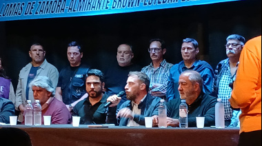 HUGO MOYANO SE PRESENTÓ COMO CANDIDATO A DIPUTADO NACIONAL EN LOMAS DE ZAMORA
