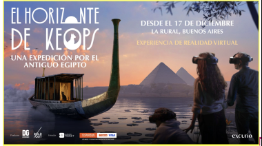 Egipto en primera persona: llega a Buenos Aires “El Horizonte de Keops”, la experiencia inmersiva que permite entrar a la Gran Pirámide