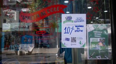Los usuarios de la tarjeta Somos Quilmes ya pueden obtener los descuentos y beneficios en la compra de útiles escolares.
