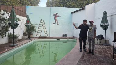 Un mural en homenaje a Charly García ya puede verse en La Fábrica