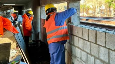 El Municipio de Alte Brown retomó la construcción de la Estación de Trenes de la Universidad Guillermo Brown