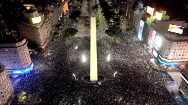 Mira los festejos de la scaloneta