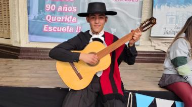 Nicolás Ramírez, el joven de Villa Corina que apuesta a la música