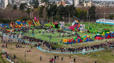 Más de 60 mil vecinos y vecinas disfrutaron la primera semana de vacaciones de invierno en “Universo Aventura Lanús”.