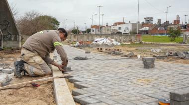 Lanús Gobierno avanza con las obras en el Distrito La Ribera