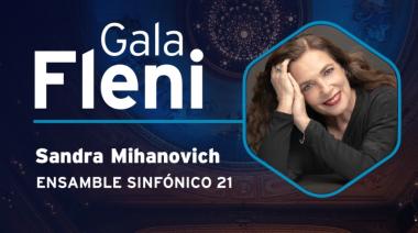 Sandra Mihanovich encabeza una gala de Fleni en el Teatro Colón