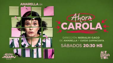“Ahora Carola”: una comedia sobre el tiempo y las urgencias llega al NÜN Teatro Bar