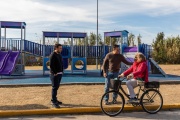 Lanús Gobierno terminó con la puesta en valor del Paseo de la Carbonilla