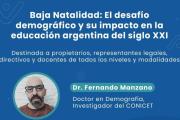 ¿Quién irá al aula del futuro? Una capacitación analizará cómo la baja natalidad impactará en la educación argentina