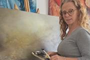 Fabiana Yustman: "Pintar es una forma de meditar"