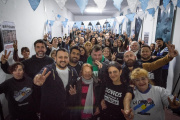 A un año de la condena de Cristina, Emmanuel Santalla y Lucia Cámpora encabezaron encuentro en Avellaneda