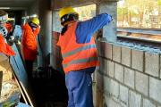 El Municipio de Alte Brown retomó la construcción de la Estación de Trenes de la Universidad Guillermo Brown