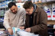 Emmanuel Santalla recorrió comercios de Avellaneda y dialogó con sus dueños sobre la crisis que atraviesa el sector