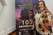 Patricia Saporiti logró el 3° puesto en el Primer  Concurso Internacional de Artes Plásticas Palacio Barolo