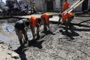 Lanús Gobierno sigue con las obras del plan de pavimentación en el distrito