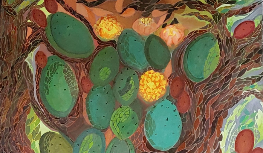 Arte pampeano en CABA: Silvia Prost presenta sus obras más personales