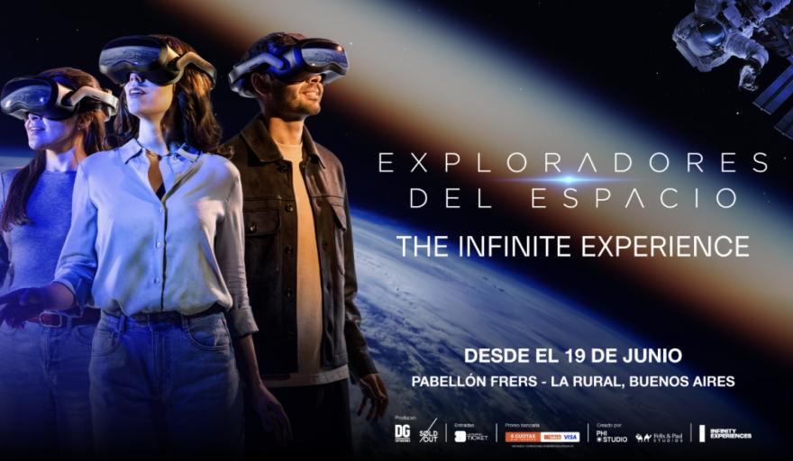 Llega a Buenos Aires la experiencia virtual espacial más grande del mundo, que permite ser astronauta a bordo de la Estación Espacial Internacional